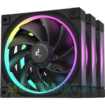 Набор вентиляторов Deepcool FL12-3 IN 1 (R-FL12-BKAPN3-G)